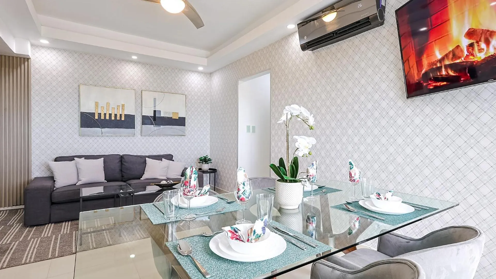 Apartment Cozy City Center 2Bd Condo, Santo Domingo